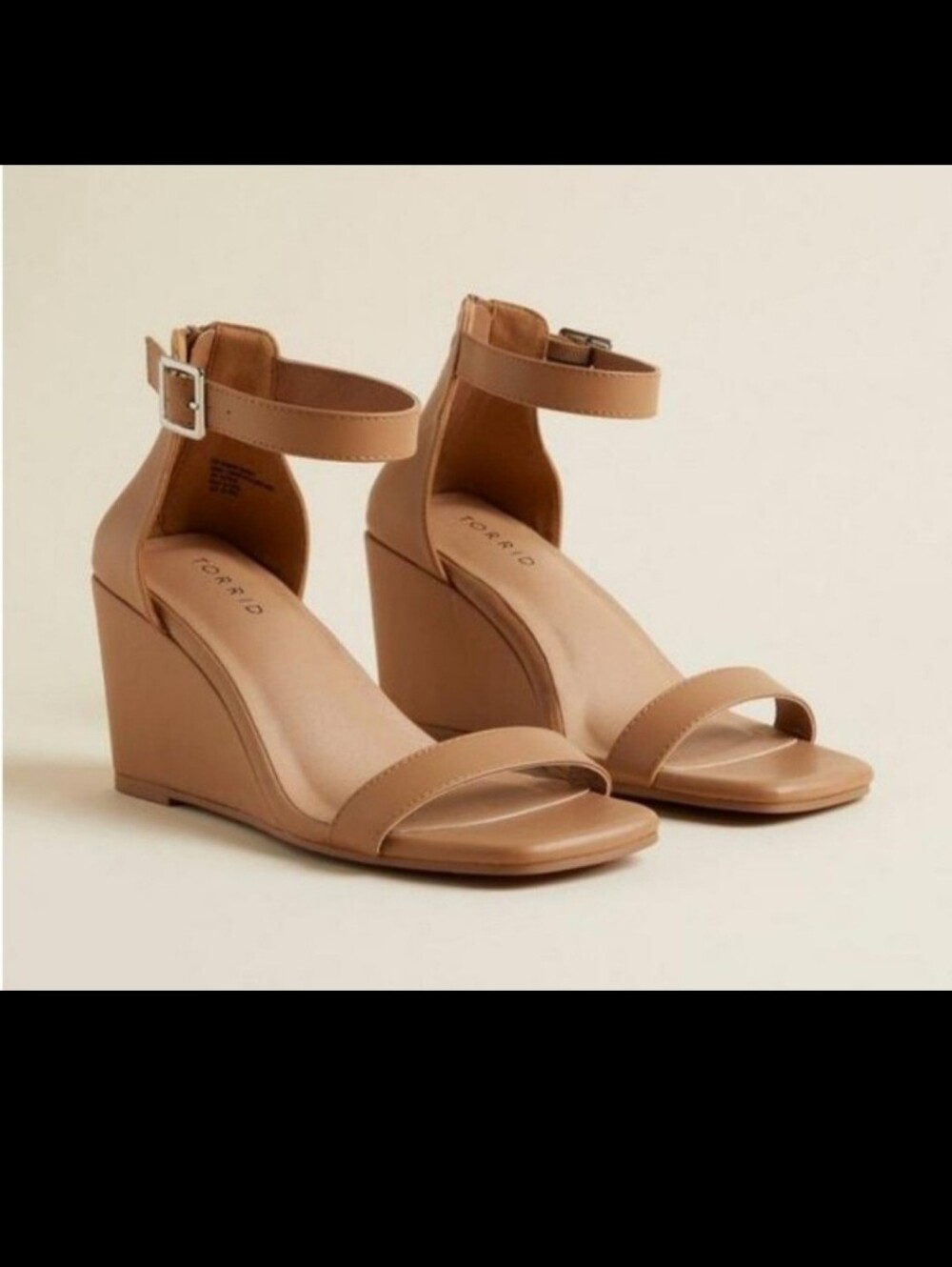 Torrid Square Toe Demi Wedge (WW) NWT